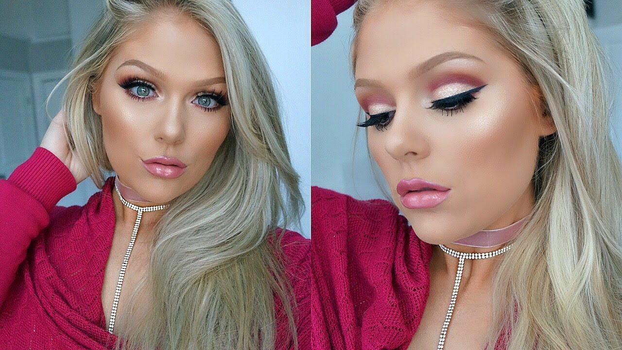 Valentines Day Makeup Tutorial 2018 Soft Glam YouTube