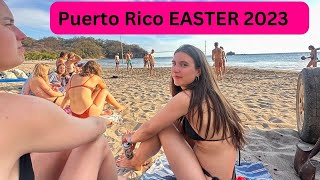 Easter Sunday in Puerto Rico 2023, Beach Day, beautiful Sun Set, beautiful people, drinks and music