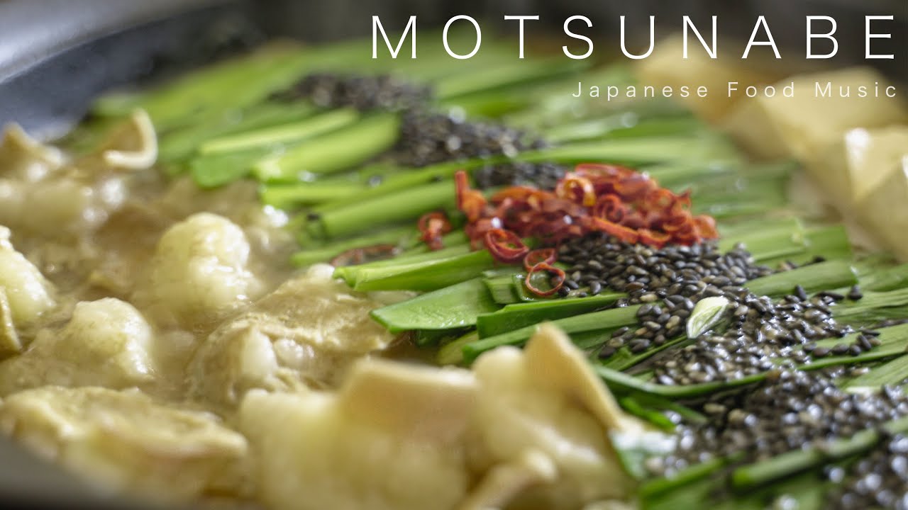 How to make MOTSUNABE / もつ鍋 Japanese food [ASMR COOKING SOUND] YouTube