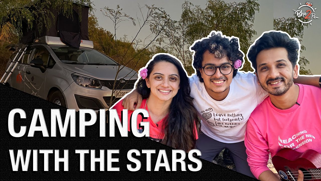 Camping with the Stars ft. Abhijeet Khandkekar and Shruti Marathe | #ShivjayantiSpecial | #Bha2Pa
