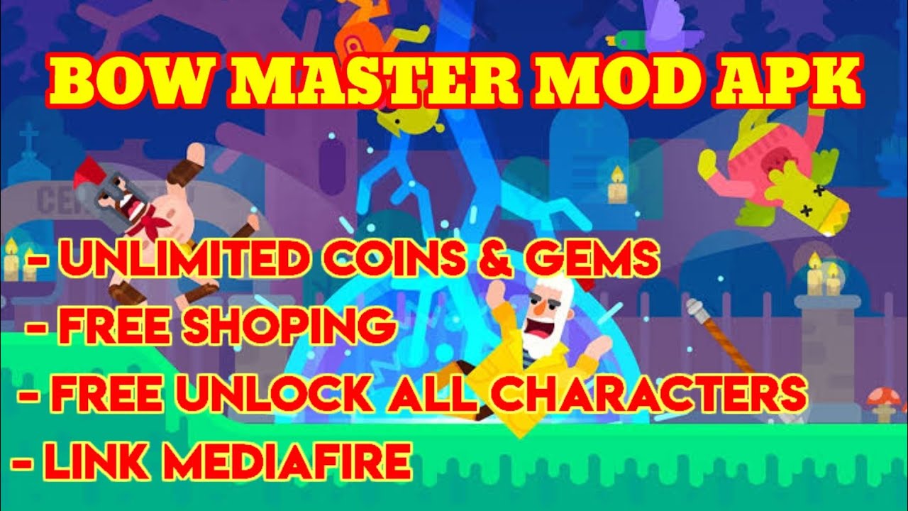 BowMasters Mod apk New YouTube