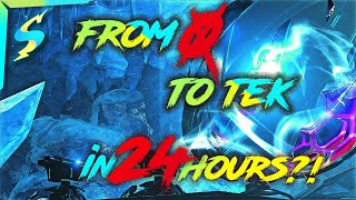 Ark PvP | 0 To Tek In 24 Hours?!