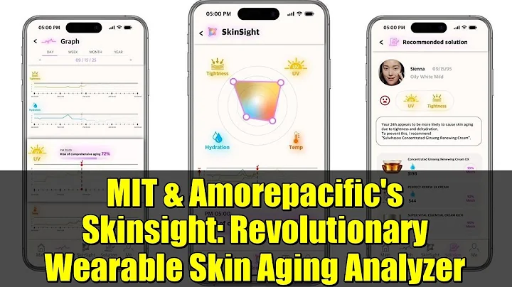 MIT & Amorepacific's Skinsight: Revolutionary Wearable Skin Aging Analyzer | CES 2026 Innovation