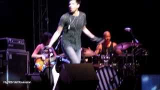 ADAM LAMBERT "Dragon Attack" "We Will Rock You" (Encore Part 1) Del Mar CA  7.2.2013