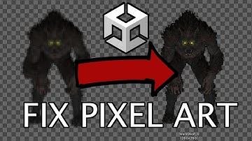 How to Fix Blur Pixel Art Sprites In Unity
