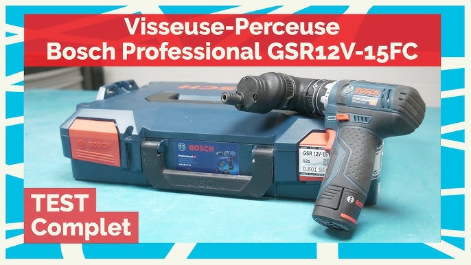 Après 2ans d'utilisation, retour sur la perceuse visseuse Bosch GSR 12V-15  FC 