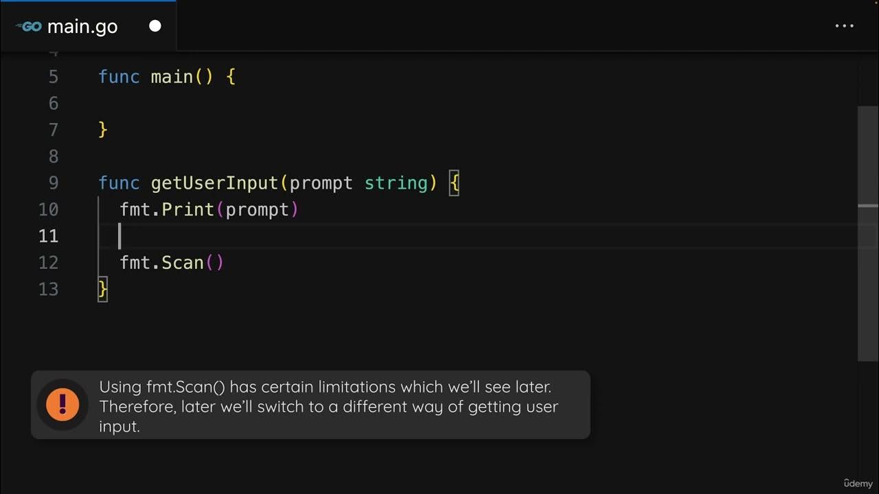81 Practice Project Getting User Input - YouTube