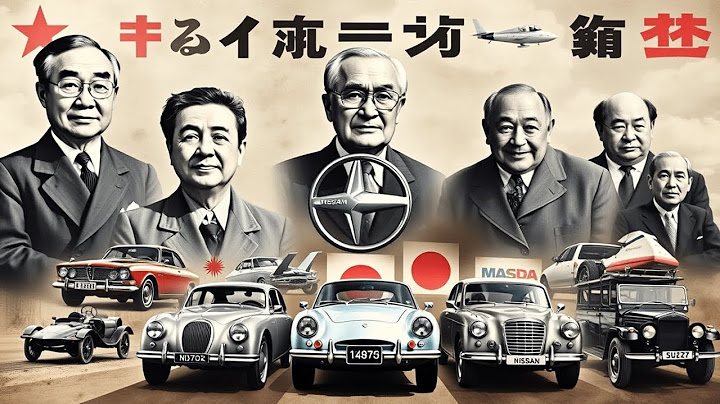 Historia de autos japoneses. Los 9 fundadores de las mayores compañías de automóviles de Japón.