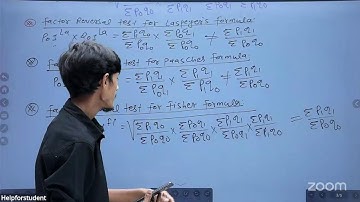 Index Number class 1