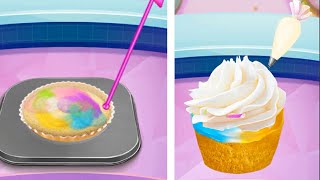 PLAY KIDS GAME UNICORN FOOD MAKER #2 | RAINBOW ICE CREAM CUPCAKE  | GAME FOR ANDROID/IOS screenshot 5