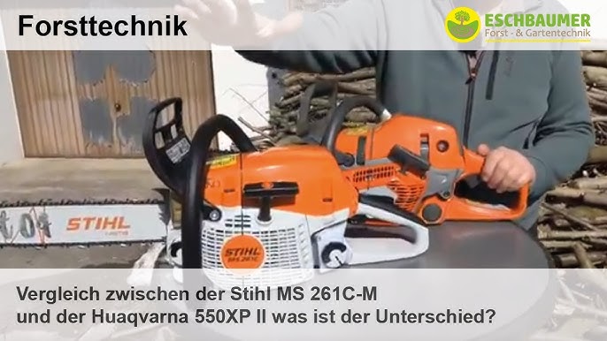 STIHL Check: Motorsäge MS 261 C-M mit M-Tronic 3.0 