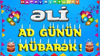 Əli̇ Ad Günün Mübarək Təbri̇k Vi̇deosu Eli̇