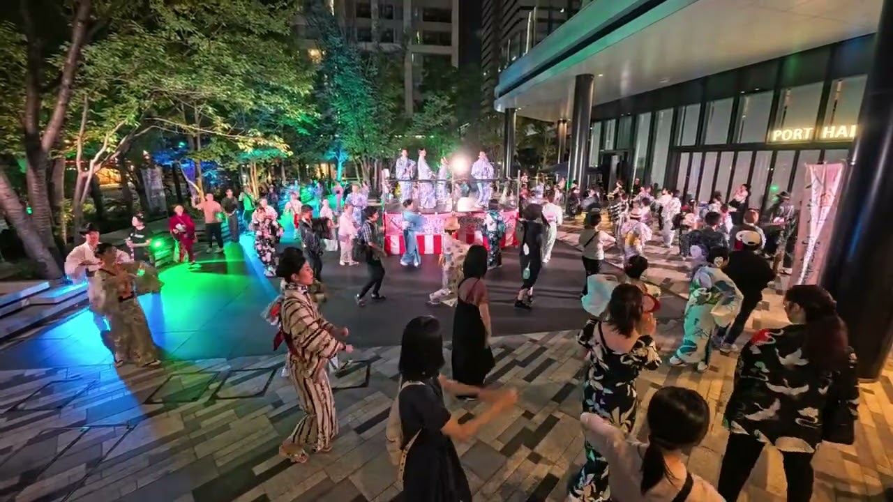 高輪Gateway夢拍子～二十六夜待ち 2025年竹芝夏フェス盆踊り52 東京