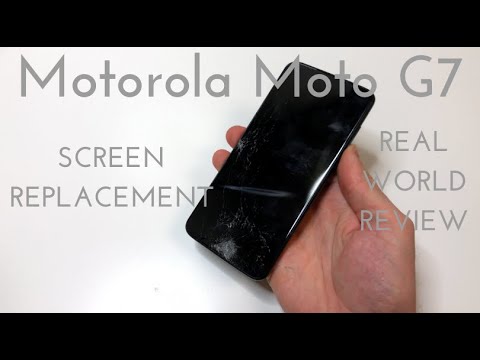 Motorola Moto G7 화면 교체 (깨진 디스플레이 수리!)