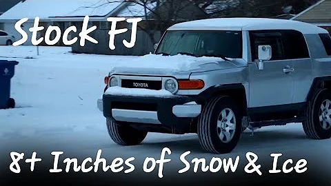 Testing A Stock Toyota FJ Cruiser In Snow | EXTREME Conditions