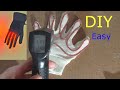 Diy heated gloves  how to make electric heated gloves  easy 