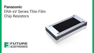 Panasonic: ERA-xV Series Thin Film Chip Resistors