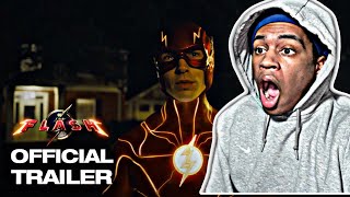 THE FLASH TRAILER REACTION! (2023) MOVIE I NEW SUPERGIRL & BATMAN!!!