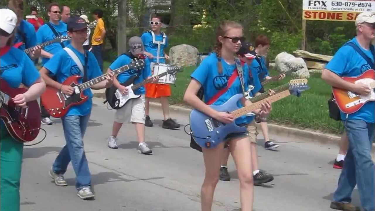 Electric Guitar Marching Band YouTube