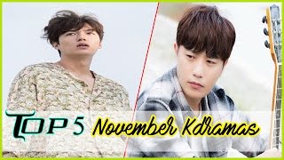 Top 5 new korean drama November 2016