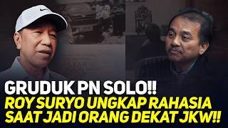 Download Lagu 🔴LIVE! GRUDUK PN SOLO!! ROY SURYO UNGKAP RAHASIA SAAT JADI ORANG DEKAT JKW!! MP3