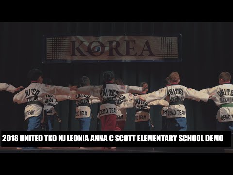 Unted Taekwondo : 2018 Leonia Anna C Scott Elementary School TKD Demonstration