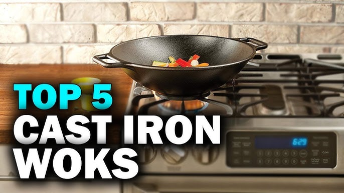 The Lodge Cast Iron 9 Mini Wok #castiron #wok #castironcooking