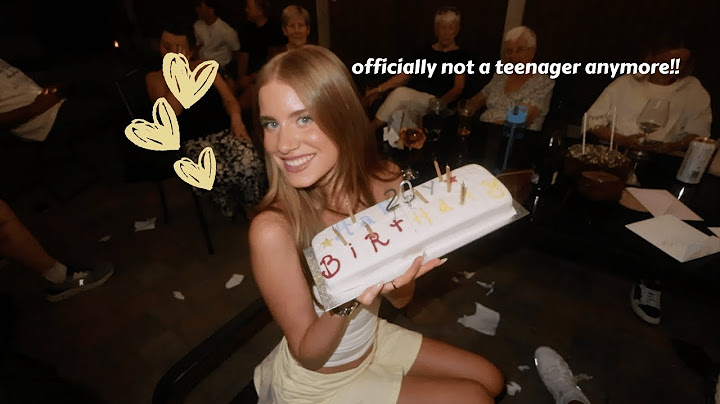 20TH BIRTHDAY VLOG!🧁💛🎈