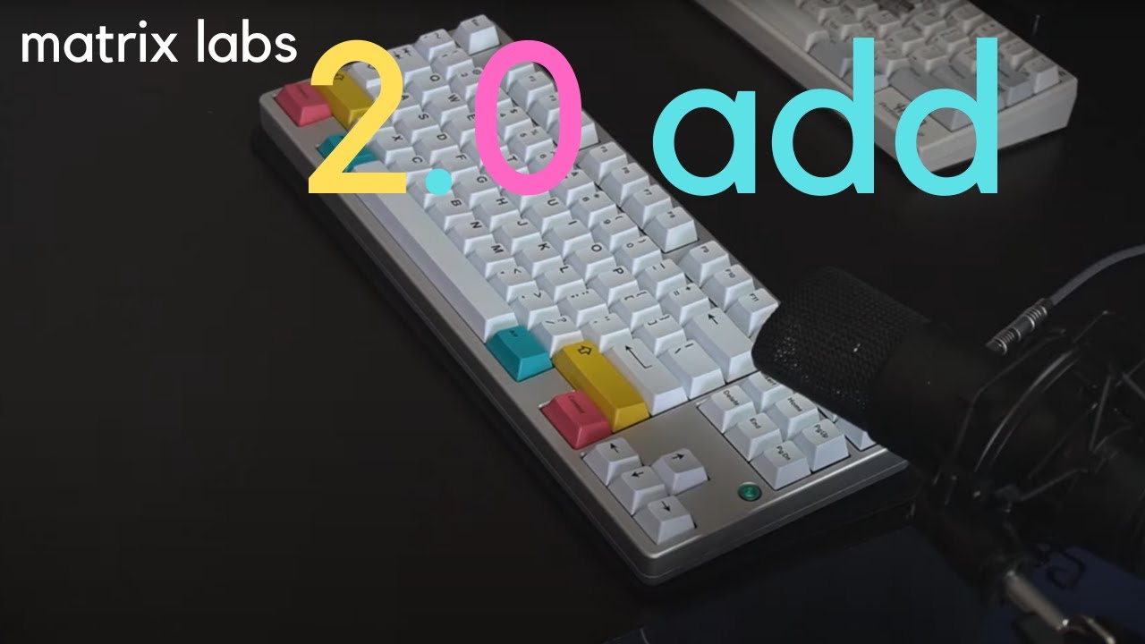 Matrix 8xv2.0 Add Keyboard Typing Sound Test - YouTube