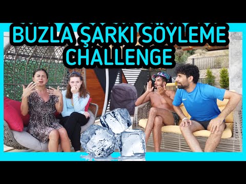 BUZLU ŞARKI SÖYLEME CHALLENGE - SESVIVOR  ( çark cezalı )