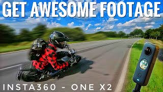 Get GREAT 360 Footage!! Insta360 One X2 Review