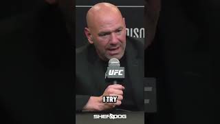 Dana White on UFC / PFL Cross Promotion You win dumb question of the night, congratulations