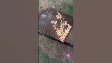 Watch This Handheld Laser Cleaning Machine Remove Years of Rust!