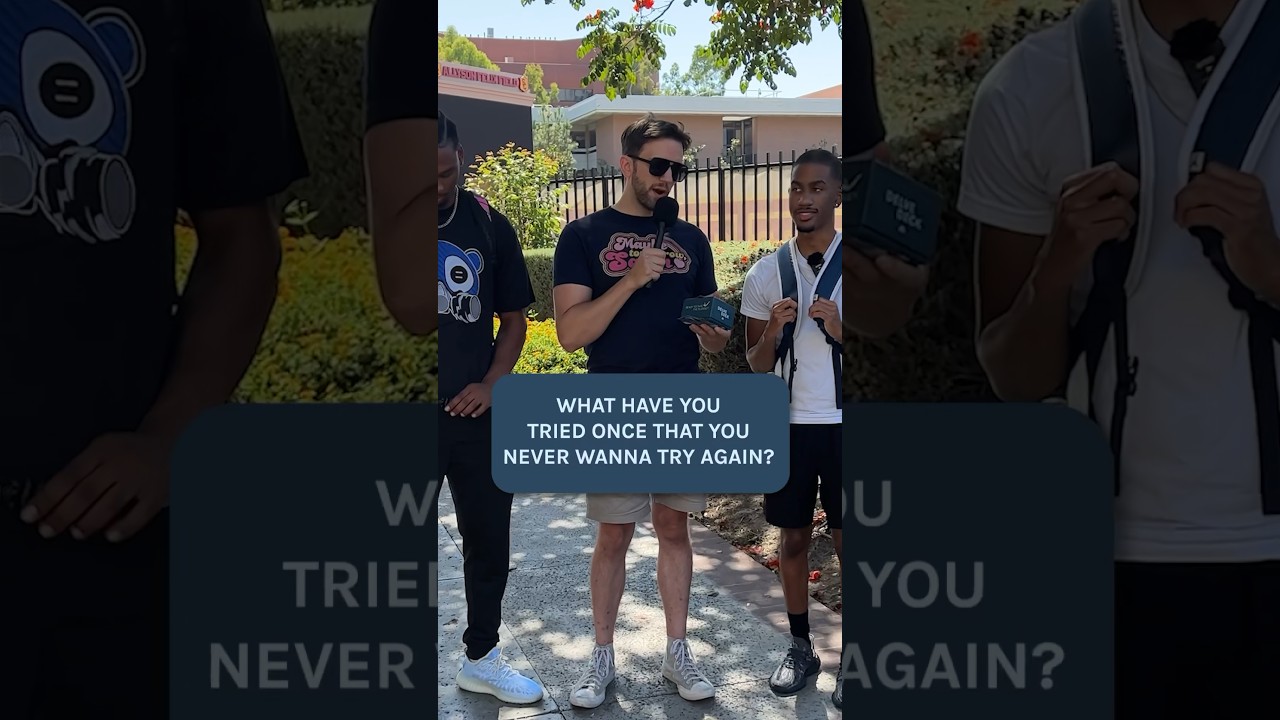 What have you tried once that you never want to try again?? #streetinterview #longdistance #funny