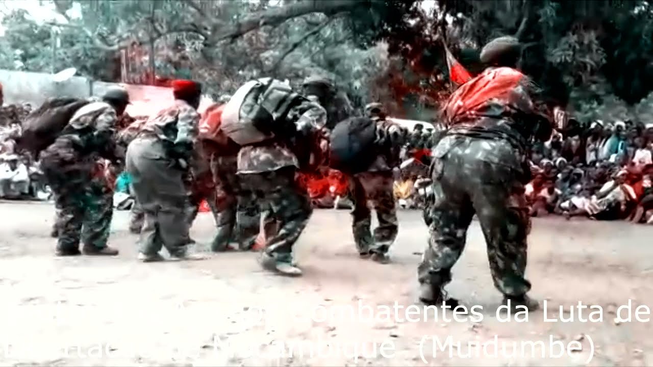 Graca a filmagem os Antigos Combatentes da Luta de Libertacao Nacional (Muidumbe) 2020