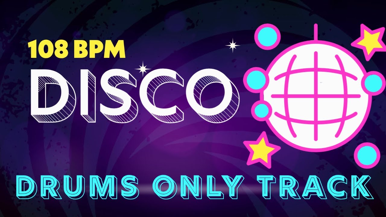 Disco at 108 BPM - FREE DRUM BACKING TRACK
