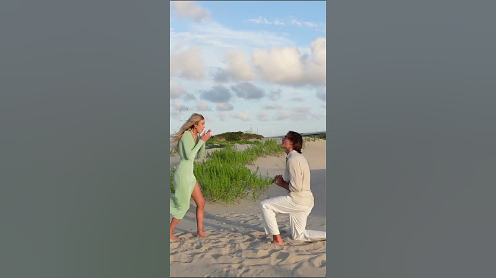 Proposing to Quincie! (How was this 2 years ago today)