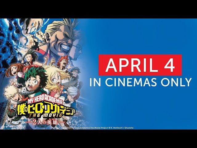 Filme My Hero Academia: Two Heroes será exibido nos cinemas