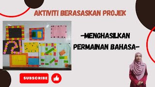 Aktiviti PdP Berasaskan Projek dan Permainan Bahasa screenshot 2