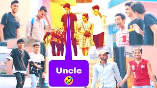 Calling Boys ''Uncle'' Prank | Funny Reaction😂 | pranks in india