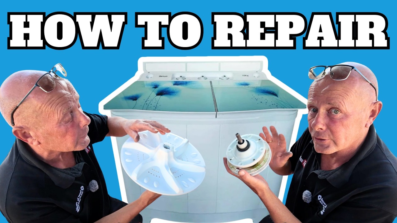 TWIN TUB SEMI AUTOMATIC WASHING MACHINE How to Dismantle, Repair ...