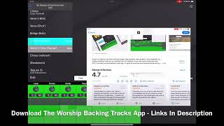 No Weapon (Fred Hammond) Worship Backing Tracks App Preview screenshot 5