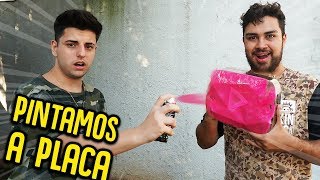 PINTEI A PLACA DE DIAMANTE DO REZENDE!! - TROLLANDO REZENDE!! [ REZENDE EVIL ]