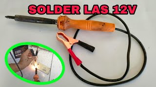 cara merubah solder bekas jadi solder las 12 volt