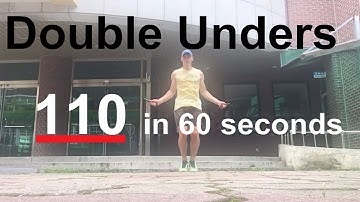 Want to do 50 or 100+ Jump Rope Double Unders in a Row? Jump Rope Skills Training