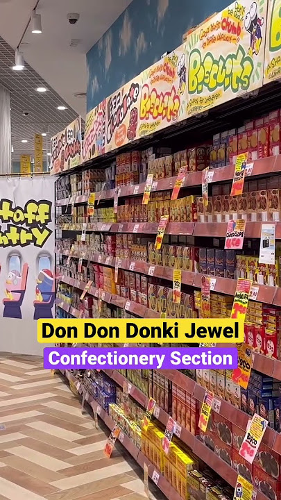 Don Don Donki Jewel Changi Airport #dondondonki #jewel #changiairport #halal #confectionary