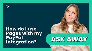 How do I use pages with my Paypal integration?