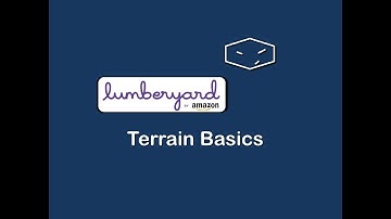 terrain basics on amazon lumberyard