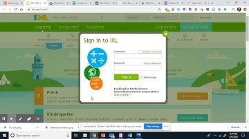 How to login to IXL diagnostic