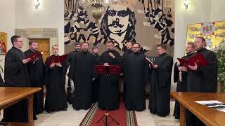 Grupul Psaltic Dimitrie Suceveanu Al Catedralei Din Suceava Colindă La Mănăstirea Putna 2024